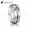 Simple Mens Black Tungsten Wedding Bands